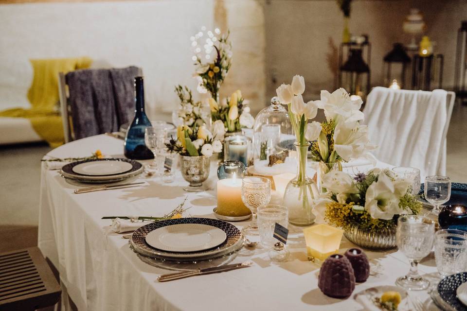 Déco mariage hiver