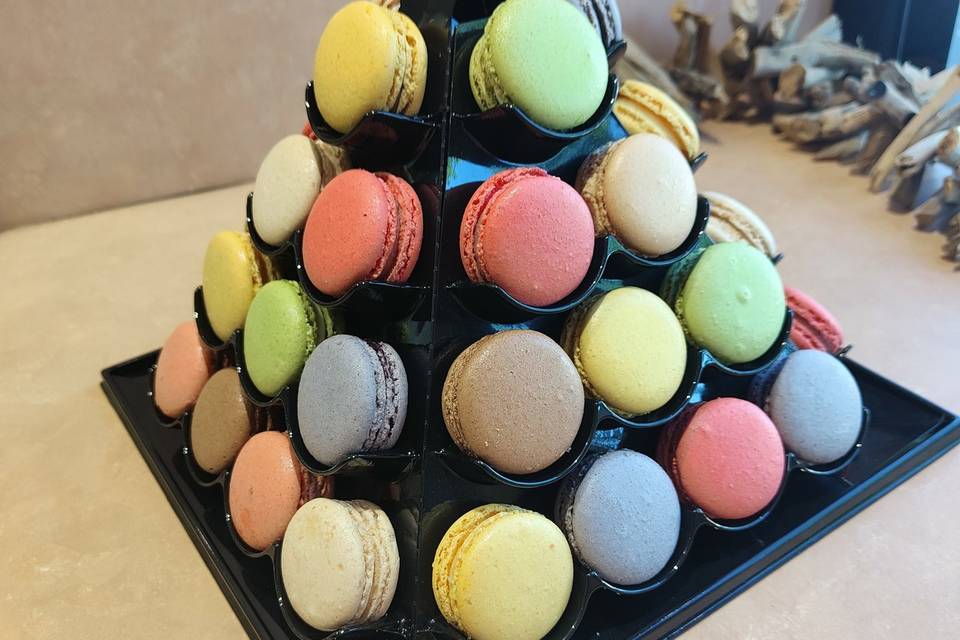 Pyramide macaron