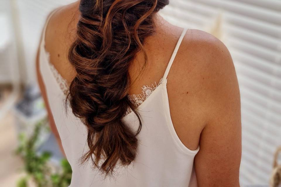 Essai tresse bohème