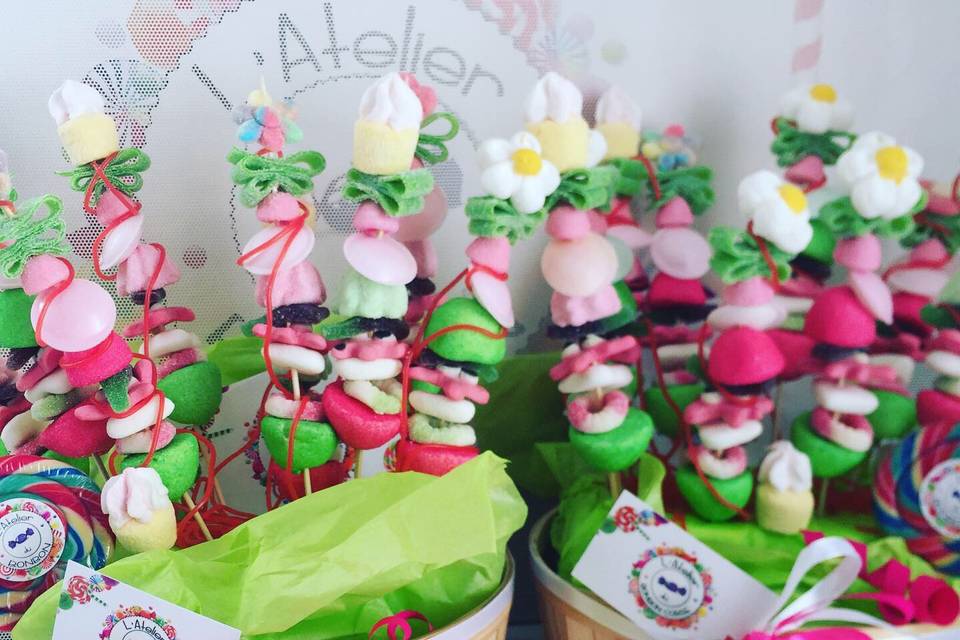 Cornets avec Bonbons pour les Enfants ou Candy Bar