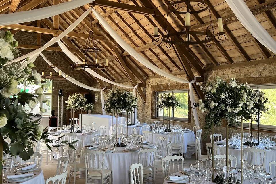 La salle de réception