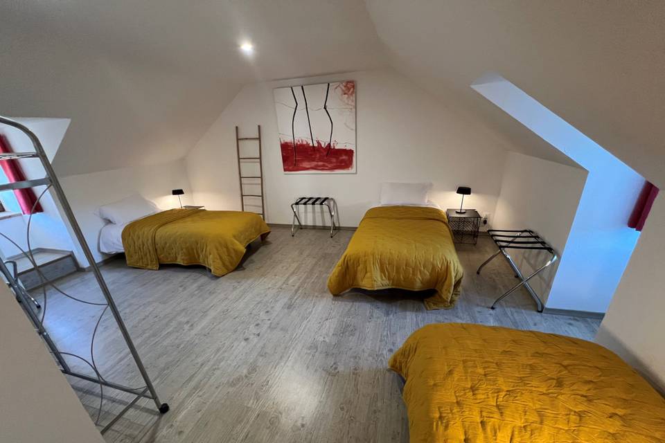 La chambre 6 - 3 pers.