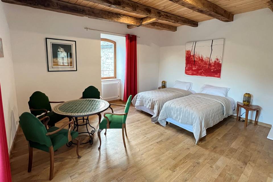 La chambre 1 - Rdc - 2pers.