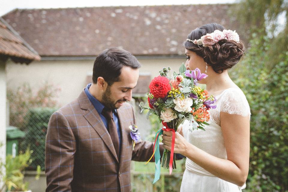 Chignon sur le côté