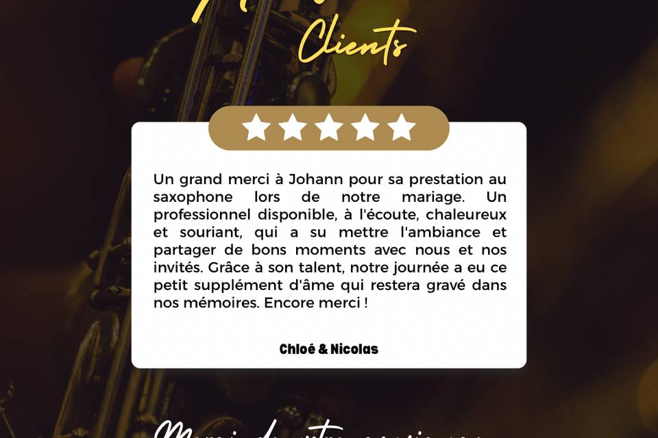 Avis 2026- Mariage C&N