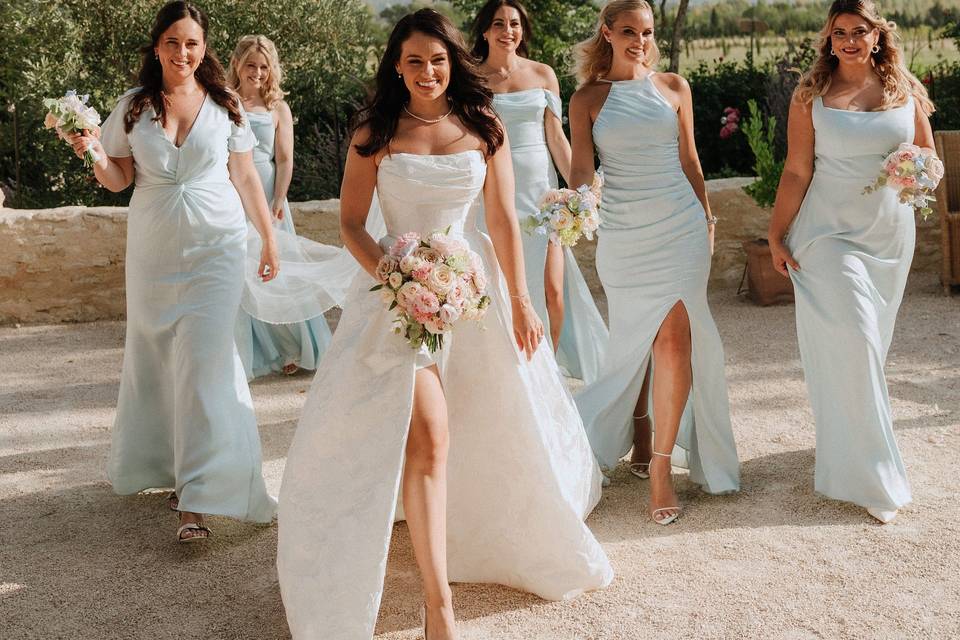 Les bridesmaids