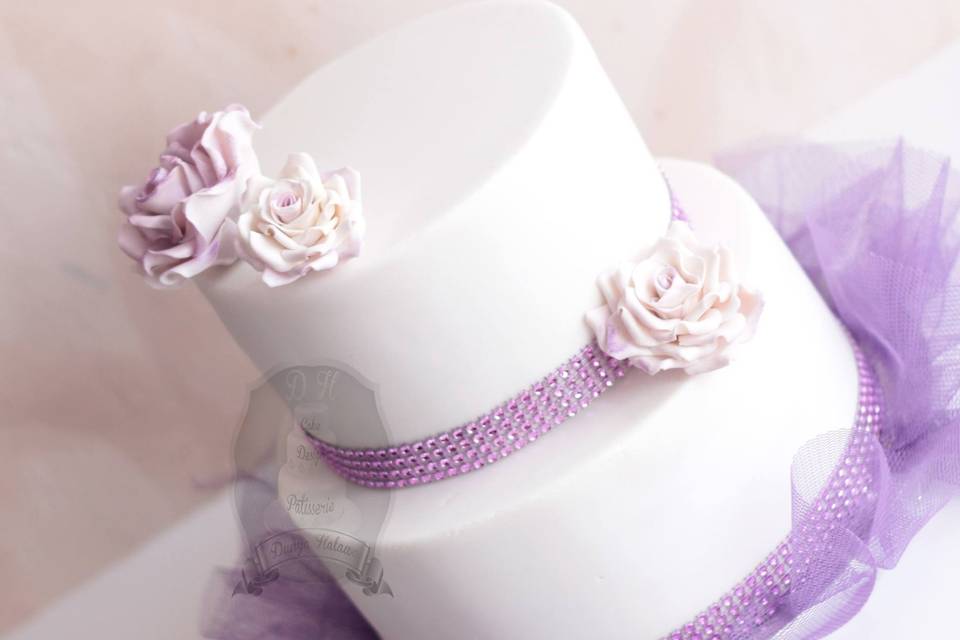 Wedding Cake Chic Violet