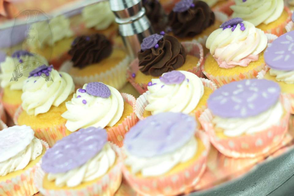 Assortiment de cupcakes