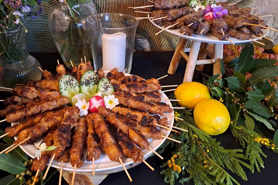 Brochette satay