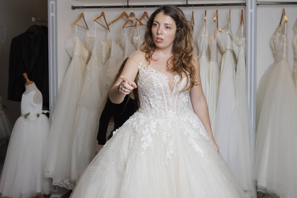 Essai robe de mariée 2024