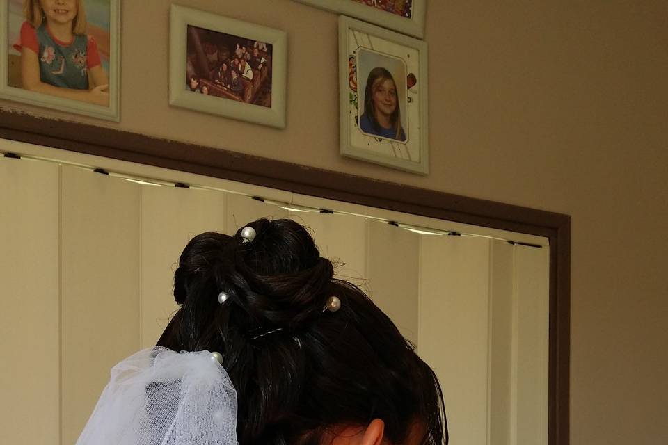 Chignon mariée