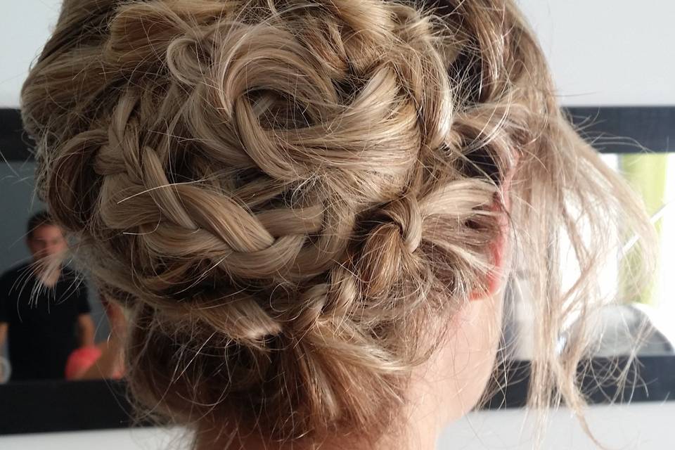 Chignon invitée