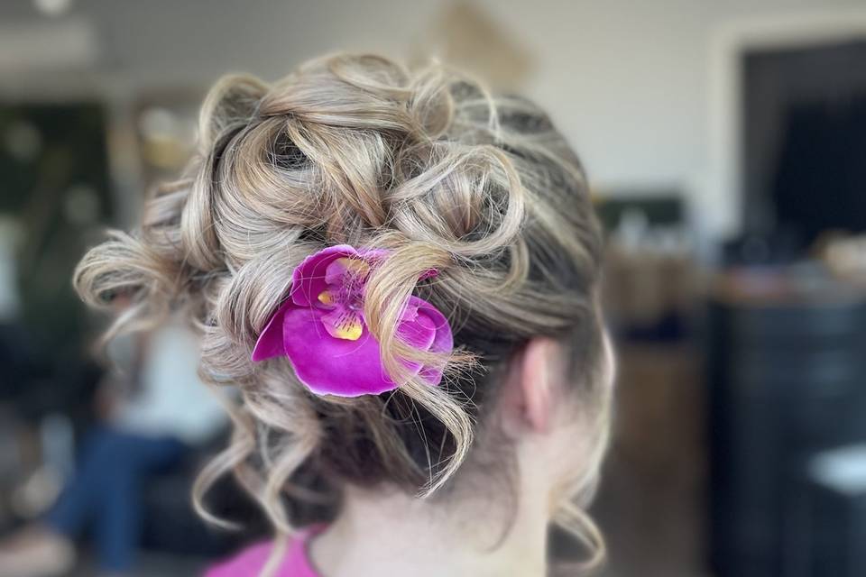 Chignon invitée