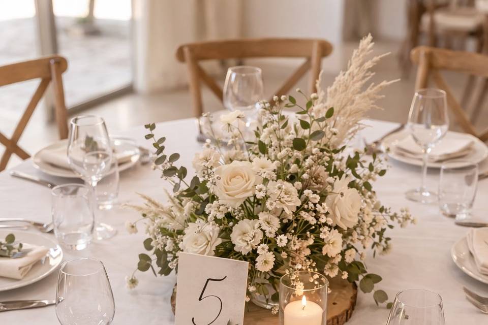 Décoration de table élégante