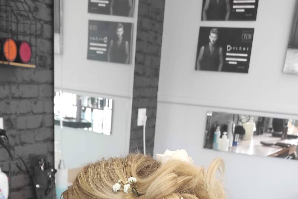 Chignon invitée