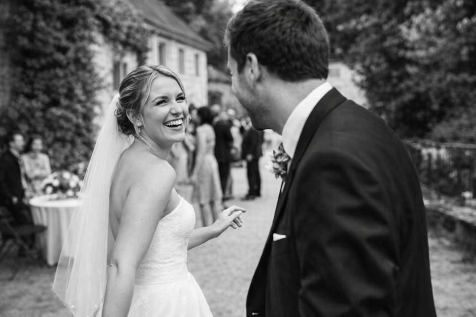 Instant de rire et complicité