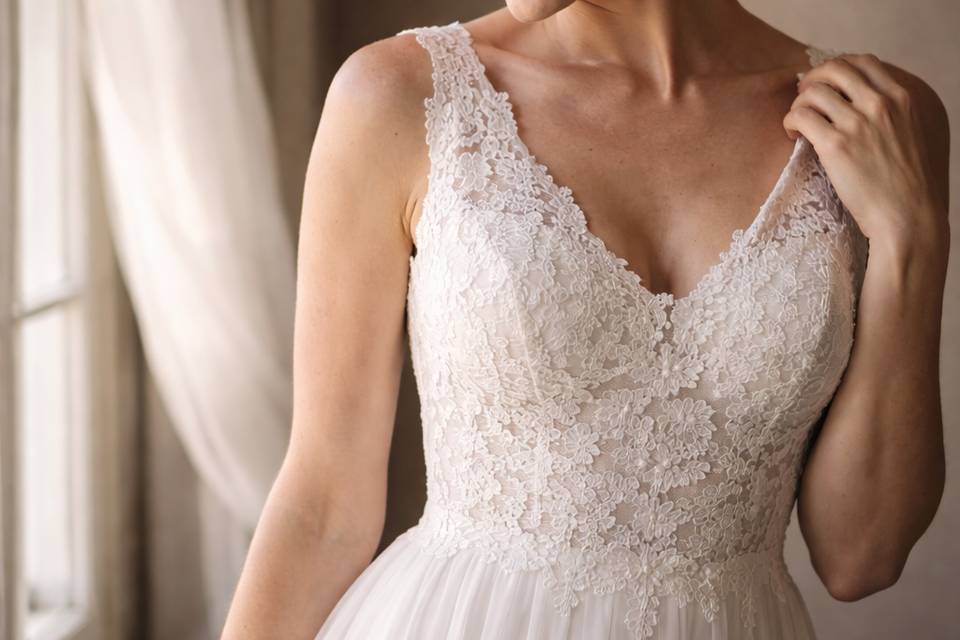 Portrait de la mariée
