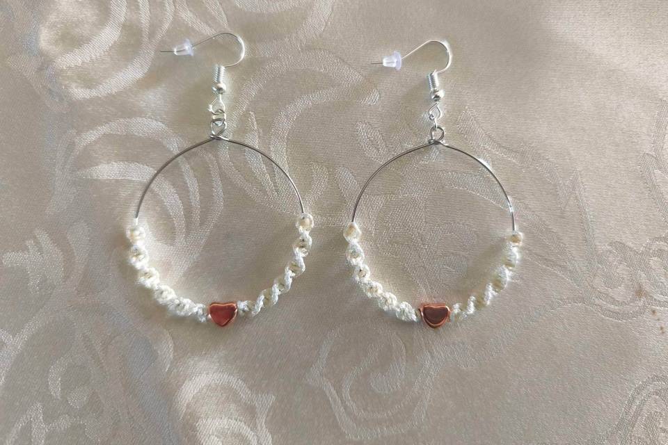 Boucles d’oreilles mariage