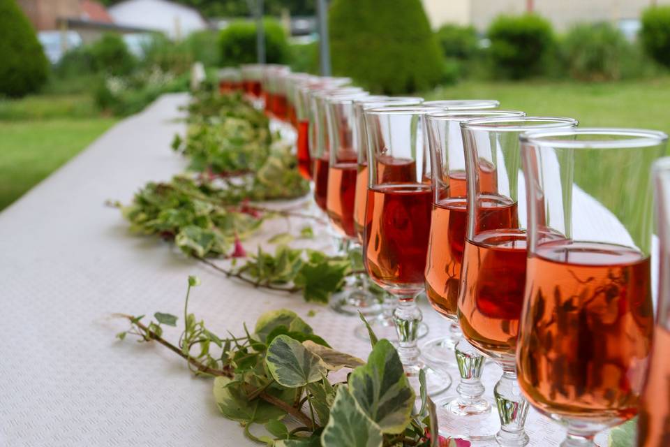 Gala de charité - table
