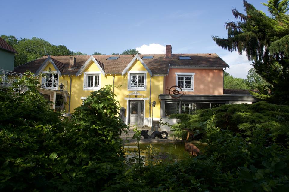 Façade arrière gîte