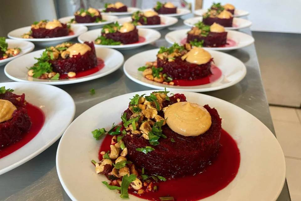 Entrée tartare végé