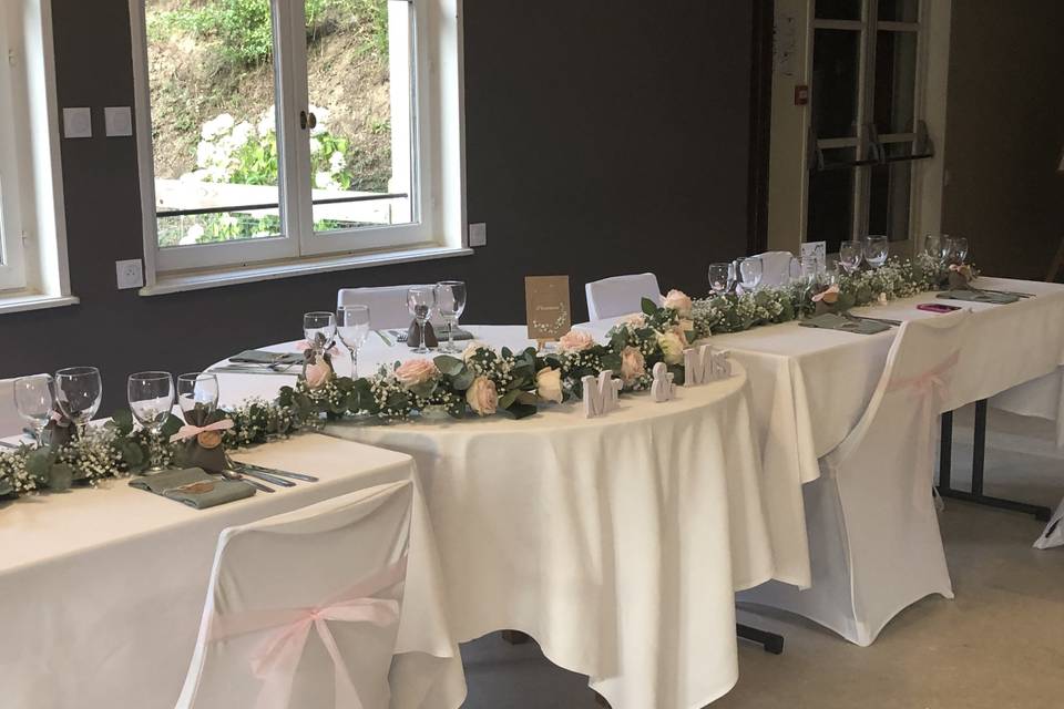 Chemin de tables