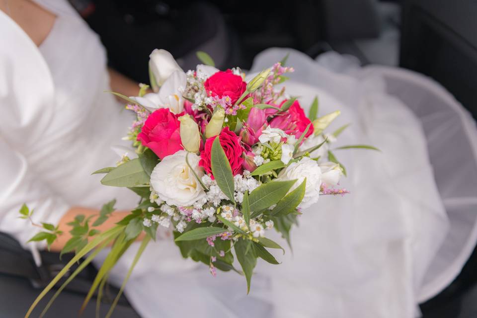 Le bouquet de la marié
