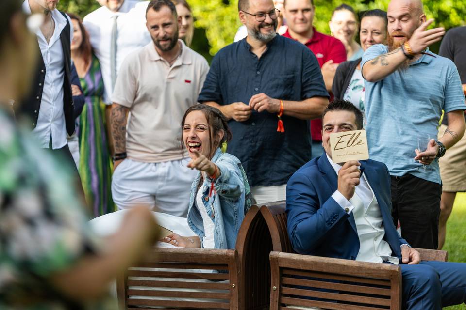 Jeux mariage IL vs ELLE
