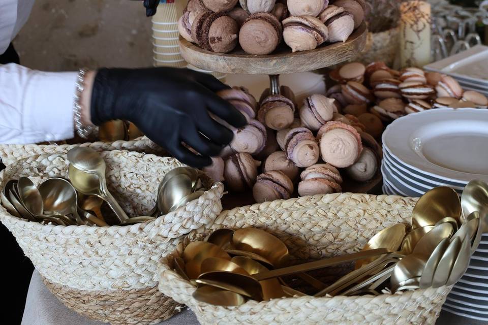 Assortiment de macarons maison