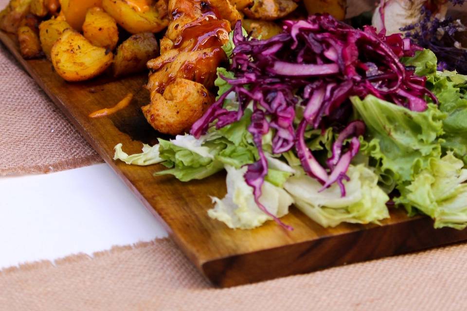 Brochette de poulet
