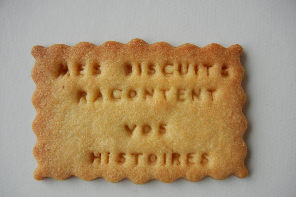 Biscuits personnalisés