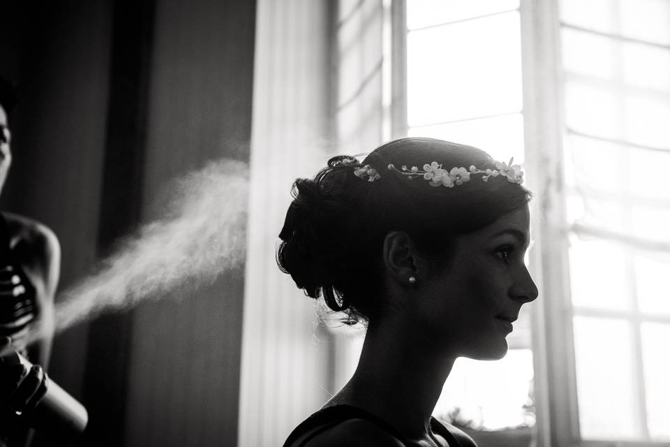 Coiffure mariée Syam