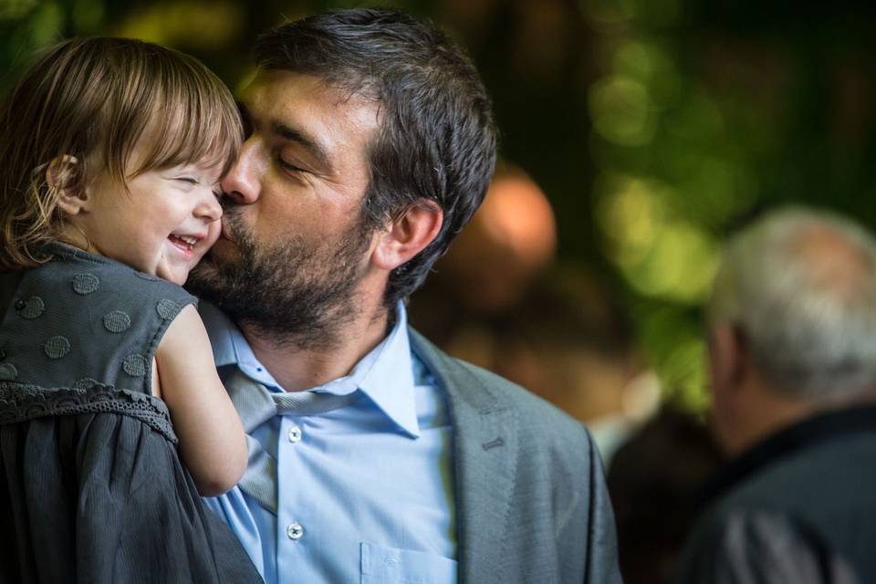 Père avec sa fille