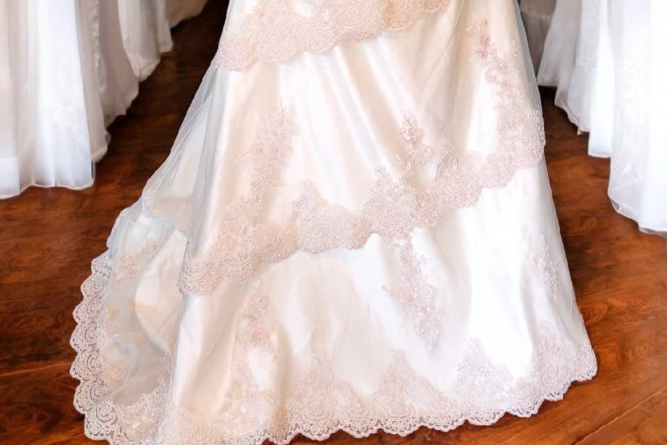 Dentelle perlée