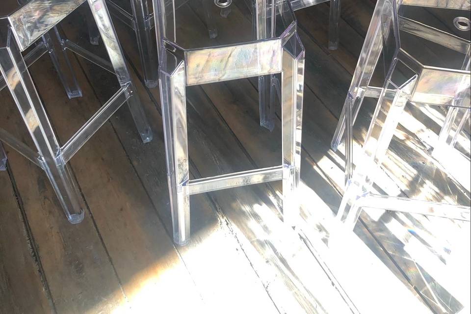 Tabouret Transparent