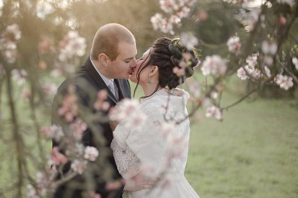 Mariés dans les fleurs