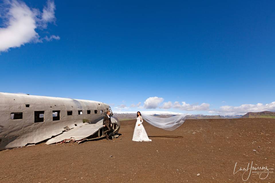 Photo de couple en Islande