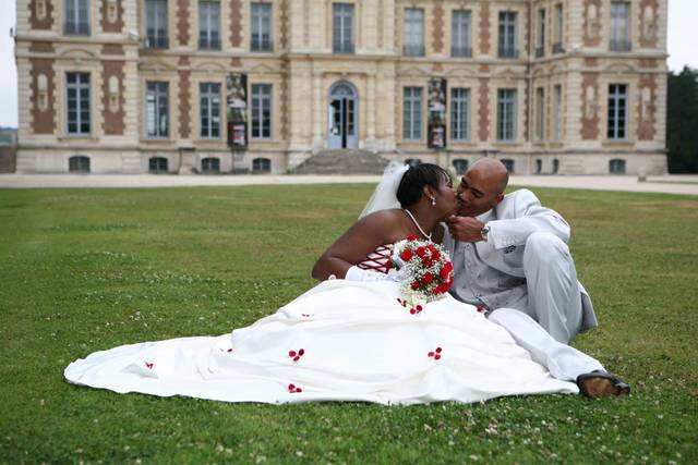 Photo Mariage, baiser