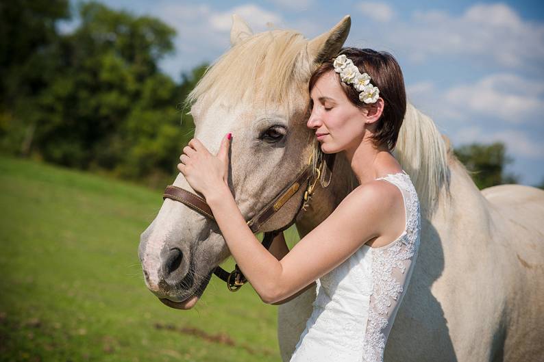 Avec le cheval