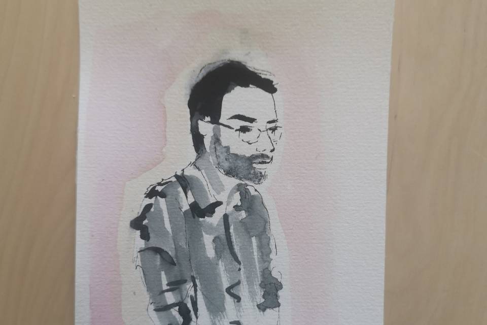 Invité à l'aquarelle