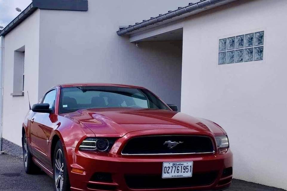 Mustang rouge