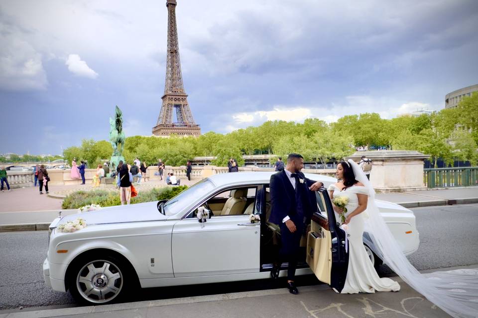 R. R. Sur le pont  bir Hakeim