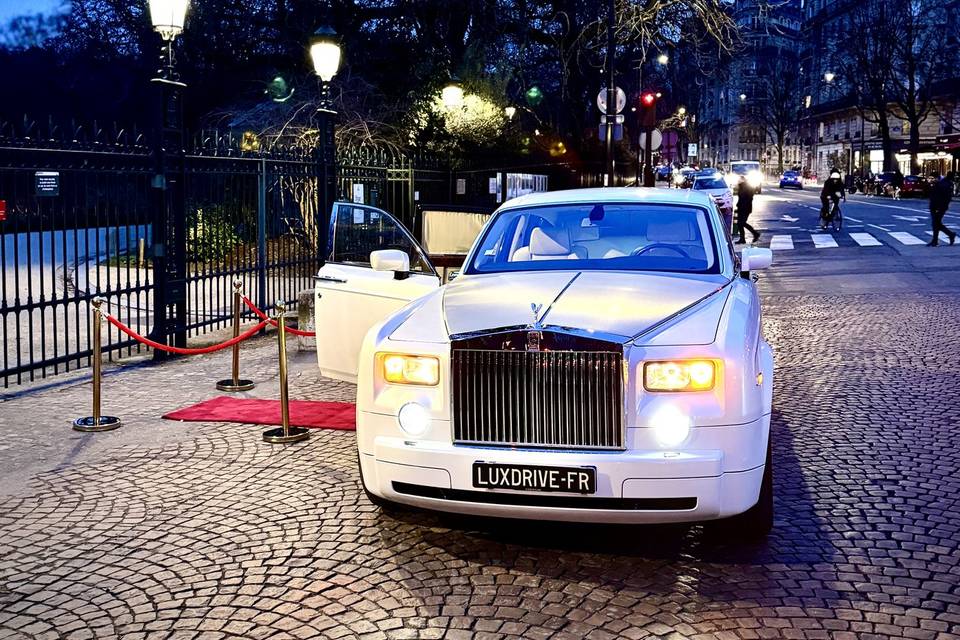 Rolls Royce fontome Blanche