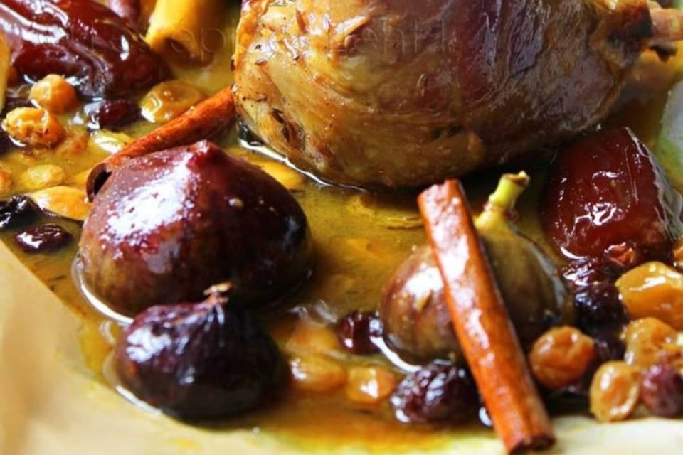 Souris d'agneau aux figues