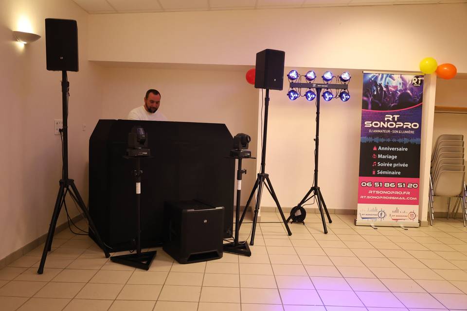 Installation soirée publique