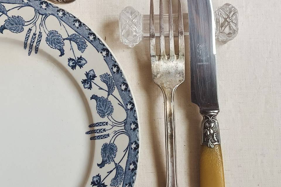 Déco de table champêtre