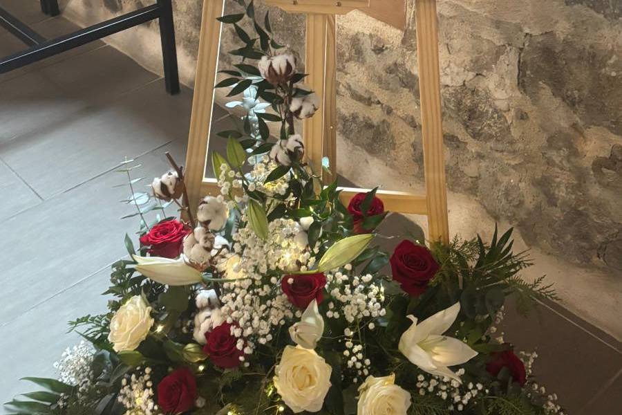 Mariage noel panneaux