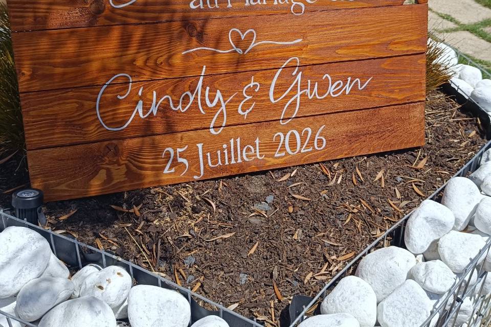Panneaux Bienvenue Bois 2026
