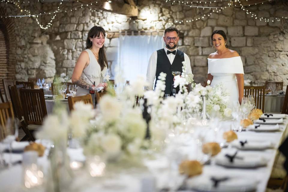 Les mariés & Laurianne