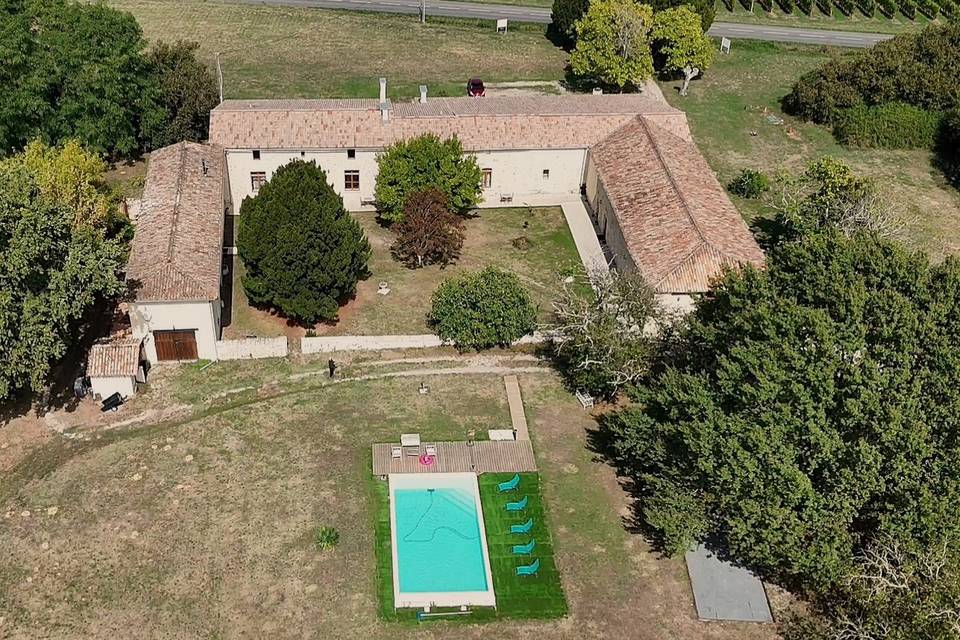 Vue drône